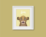 Animal Safari Nursery Prints