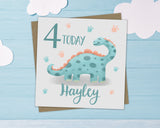 Personalised Childrens Birthday Card (Any Age)