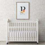 Personalised Baby Print Lion Print