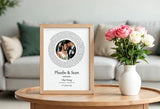 Song Lyric Print – Wedding Anniversary Photo Gift Print