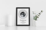 Song Lyric Print – Wedding Anniversary Photo Gift Print