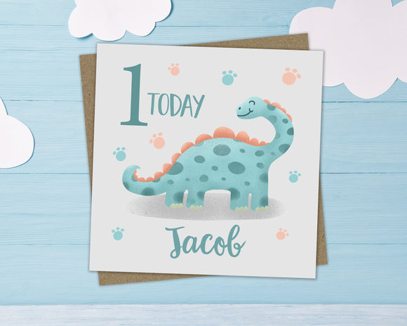 Personalised Childrens Birthday Card (Any Age)